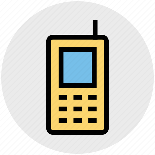 Cell phone, keypad mobile, mobile, old phone, phone icon - Download on Iconfinder