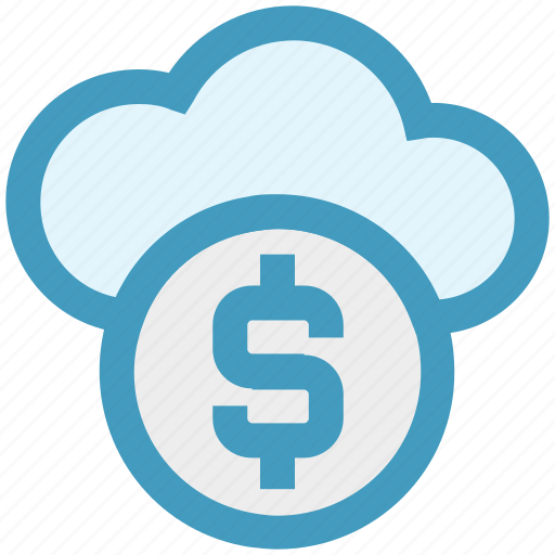 Business, cloud, coin, dollar, fund, platform icon - Download on Iconfinder
