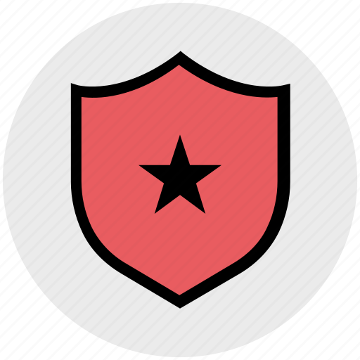 Badge, premium, protection, rating, shield, star, votes icon - Download on Iconfinder