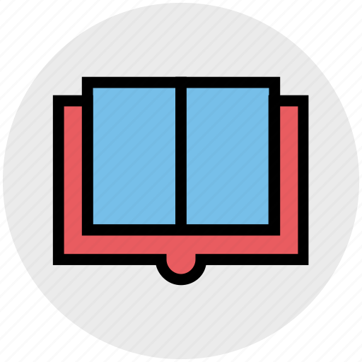 Book, book pages, bookmark, notes, open book, school icon - Download on Iconfinder