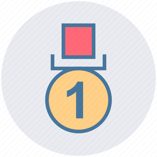 Achievement, award, badge, business, first, medal, winner icon - Download on Iconfinder