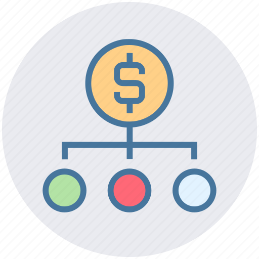 Business, connection, dollar, link, network, sharing icon - Download on Iconfinder