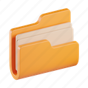 folder, document, archive, files, storage 