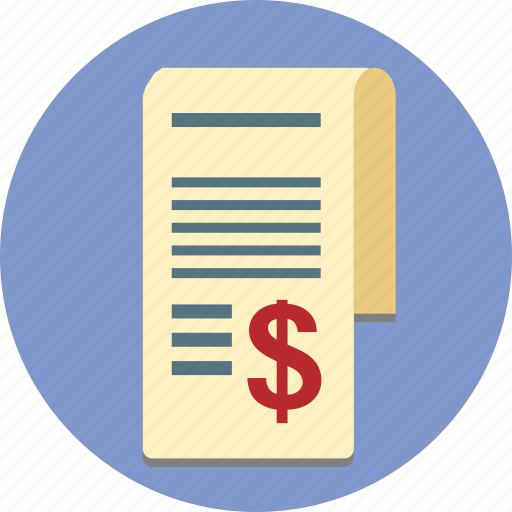 Bill, business, payment, receipt, stub icon - Download on Iconfinder