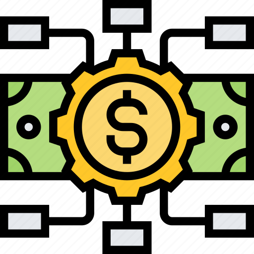Financial, strategy, marketing, budget, share icon - Download on Iconfinder