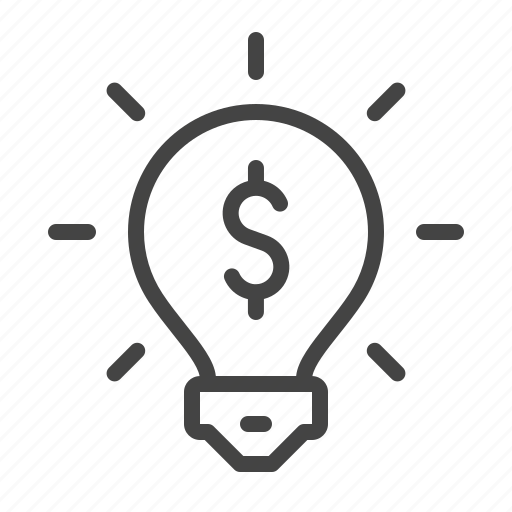 Bulb, business, creative, idea, money, strategy icon - Download on Iconfinder