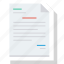 document, extension, file, format, paper icon 