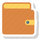 billfold, cash, money, payment, pouch, purchase, wallet icon