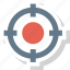 crosshair, shoot, target icon 
