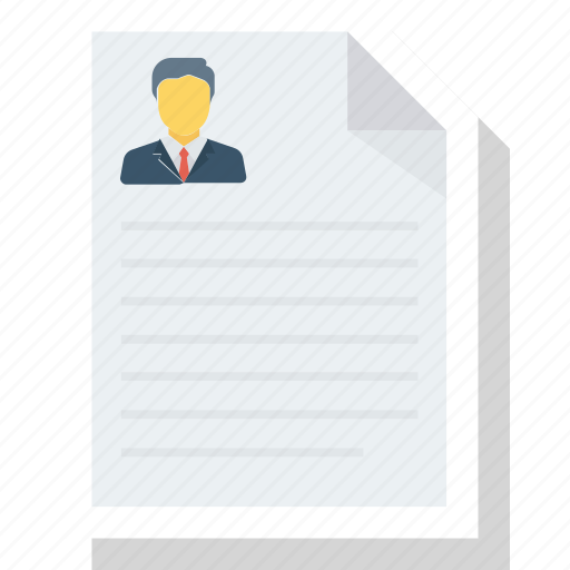 Contract, cv, document, resume icon icon - Download on Iconfinder