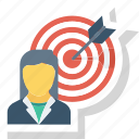 customer target, marketing, seo, target user, user target icon
