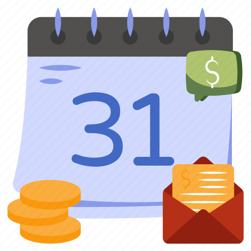 Payday, payment day, salary day, loan payment, loan schedule icon - Download on Iconfinder