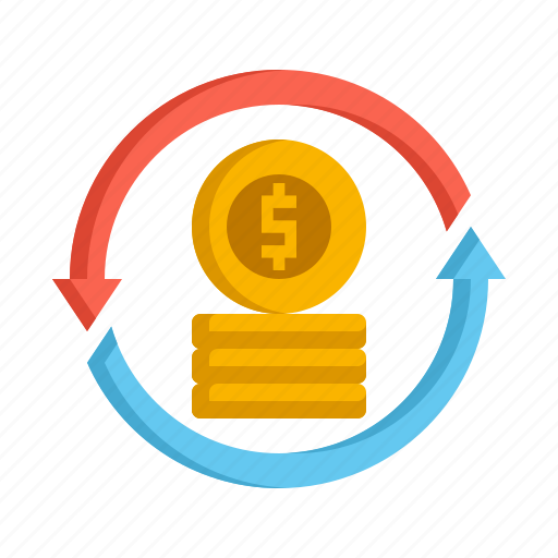 Cash, coin, flow, money icon - Download on Iconfinder