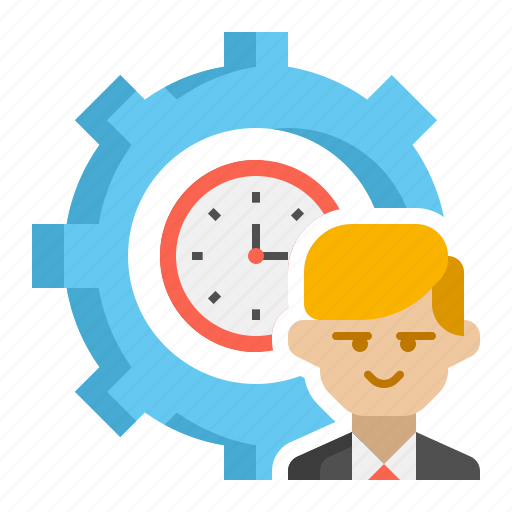 Efficient, employee, productivity, time icon - Download on Iconfinder