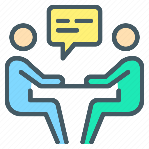 Business, communication, conversation, interview, negotiation, hr icon - Download on Iconfinder