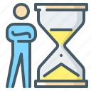 business, deadline, hourglass, management, time, time management