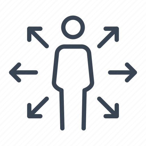 Man, businessman, business, decision, direction, choice icon - Download on Iconfinder