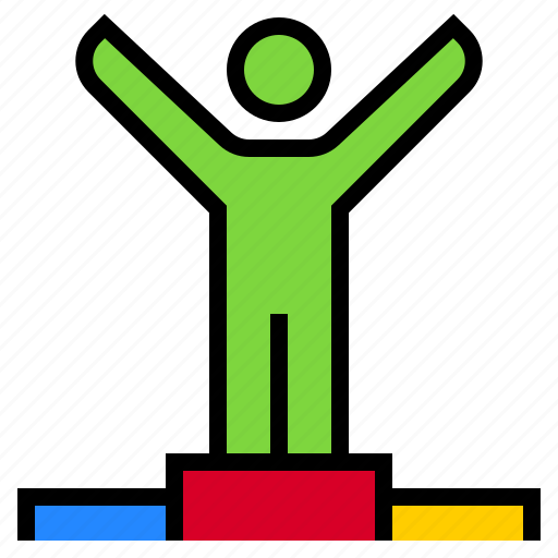 Winner, person, people, business, worker icon - Download on Iconfinder