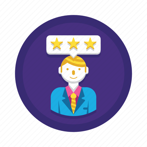 Rating, star, user icon - Download on Iconfinder