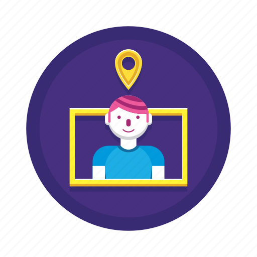 Location, pin, placeholder, user icon - Download on Iconfinder