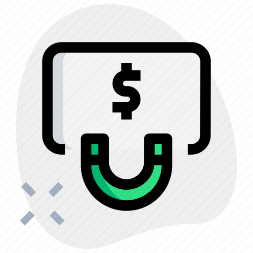 Attract, dollar, magnets, business, performance icon - Download on Iconfinder