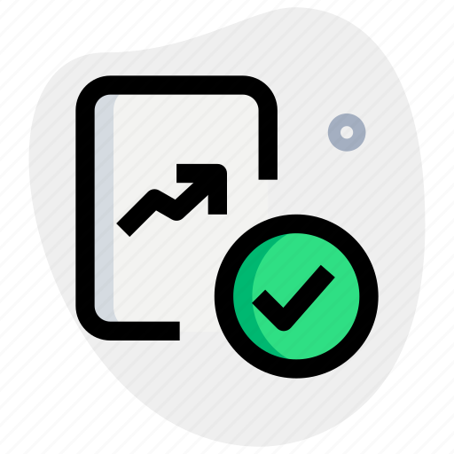 Chart, paper, check, business, performance icon - Download on Iconfinder