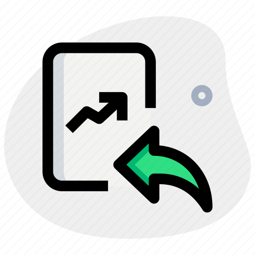 Chart, paper, forward, business, performance icon - Download on Iconfinder