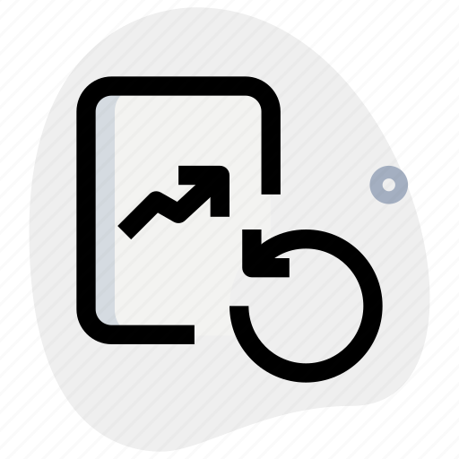 Chart, paper, repeat, business, performance icon - Download on Iconfinder