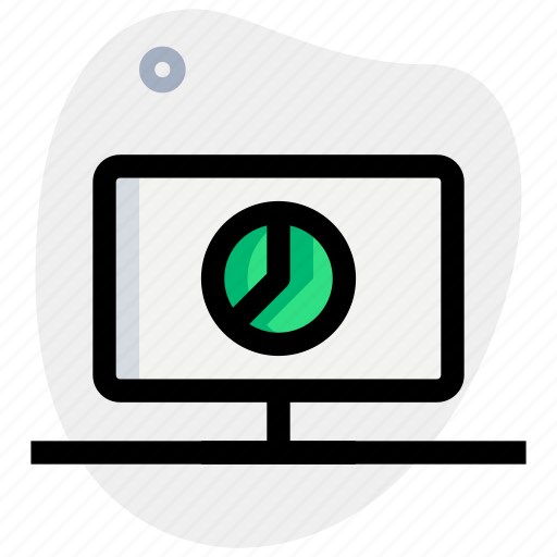 Pie, chart, computer, business, performance icon - Download on Iconfinder
