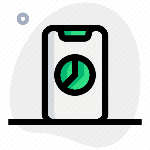 Pie, chart, smartphone, business, performance icon - Download on Iconfinder