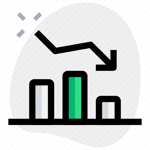 Stable, bar, chart, down, business, performance icon - Download on Iconfinder