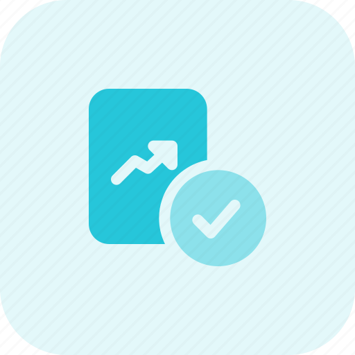 Chart, paper, check, business, performance icon - Download on Iconfinder