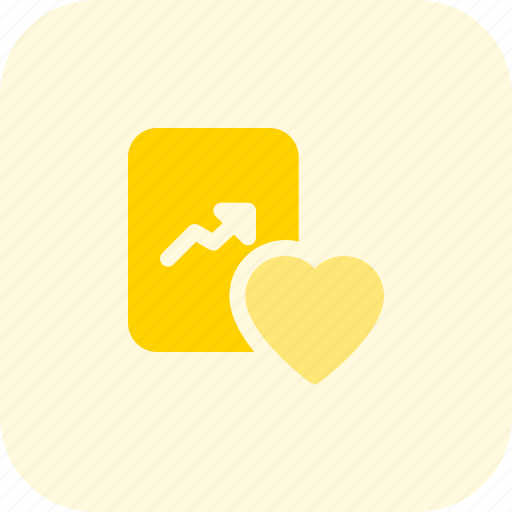 Chart, paper, love, business, performance icon - Download on Iconfinder