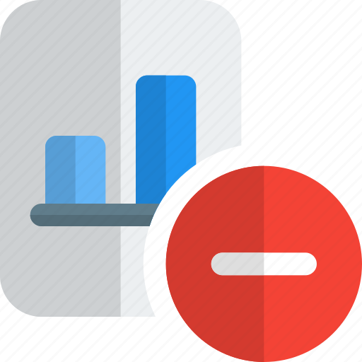 Bar, chart, business, banned icon - Download on Iconfinder