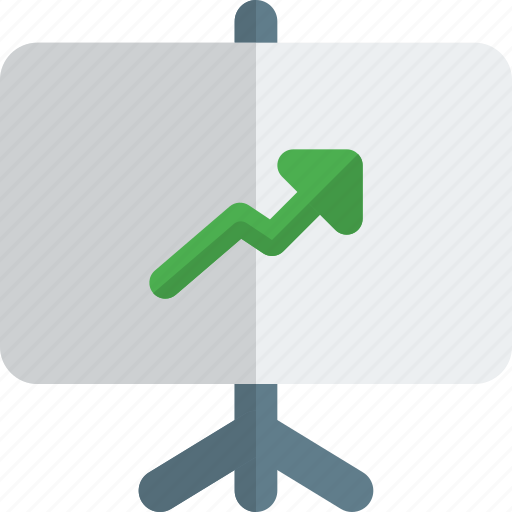 Chart, presentation, business, performance, money icon - Download on Iconfinder