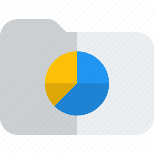 Pie, chart, folder, business, performance, money icon - Download on Iconfinder