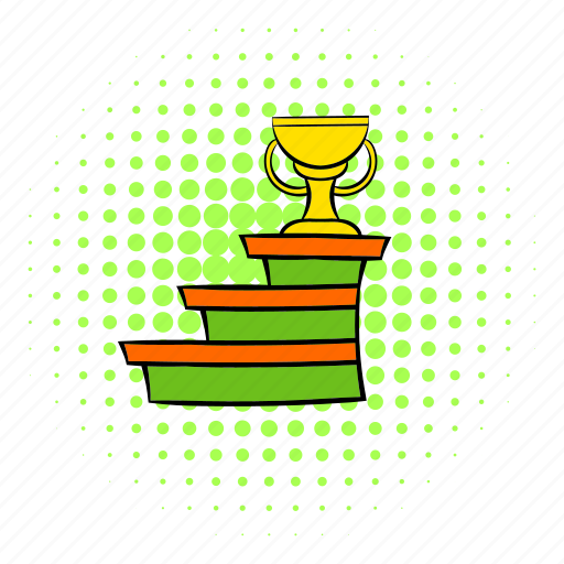 Award, comics, cup, podium, success, trophy, winner icon - Download on Iconfinder