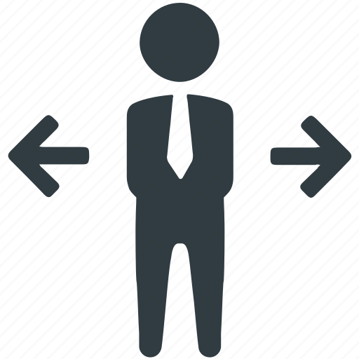 Business, businessman, career, choice, decision, direction, strategy icon - Download on Iconfinder
