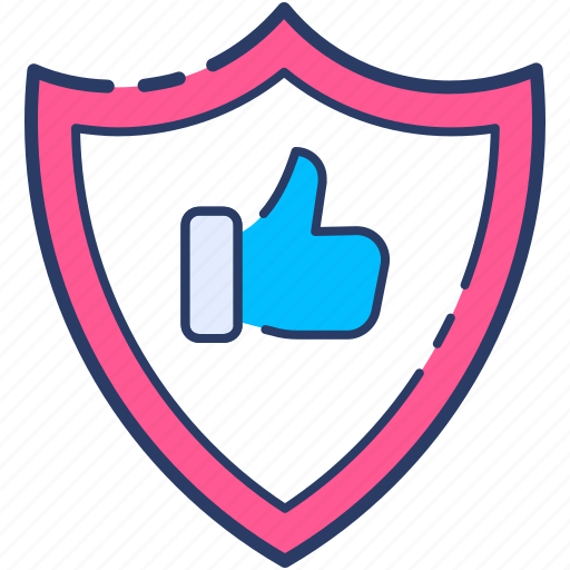 Accepted, approved, checked, quality, rating icon, shield, valid icon - Download on Iconfinder