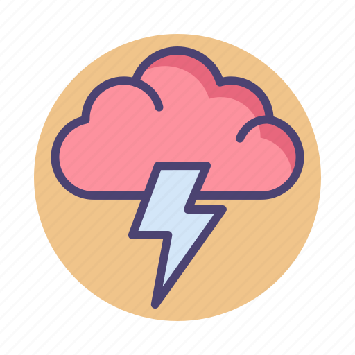 Brainstorm, brainstorming, cloud, thunder, thunderstorm icon - Download on Iconfinder