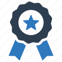 achievement, award, best, quality, ribbon