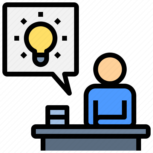 Idea, mentor, learning, advisor, creative, solution icon - Download on Iconfinder