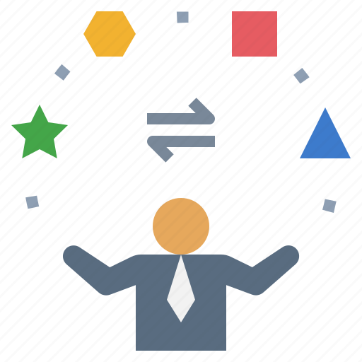 Ability, skills, multitask, businessman, talent, magician icon - Download on Iconfinder