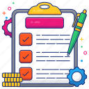 checklist, list management, todo, agenda, worksheet
