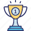 achievement, award, reward, success, trophy 