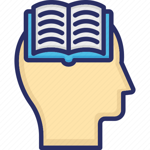 Book, intelligent, self learning, self study, study icon - Download on Iconfinder