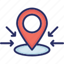 gps, map pin, navigation, placeholder, standpoint