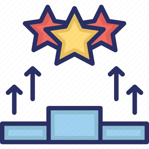 Improver, leadership, stars, success, victory icon - Download on Iconfinder