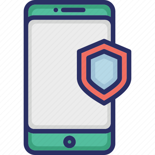 Authentication, mobile, privacy, security, shield icon - Download on Iconfinder