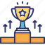 achievement, loyalty award, reward, success, trophy 